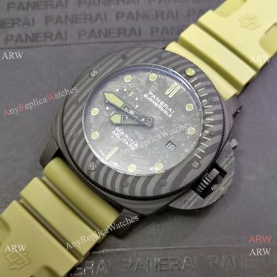 Copy Panerai Submersible Marina Militare PAM00961 Watch Carbotech 47mm
